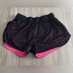 PONY Black & Pink Athletic Shorts